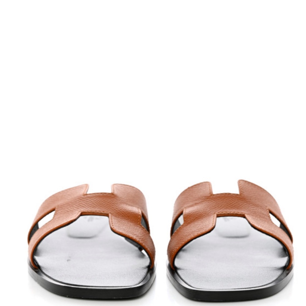 HERMES
Epsom Oran Sandals 37.5 Naturel - Picture 4 of 12